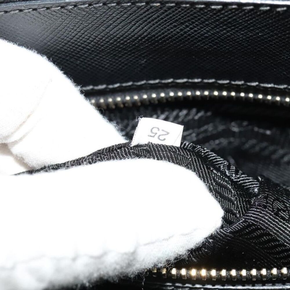 Prada Galleria Black Leather Handbag (Pre-Owned) - Picture 14 of 16